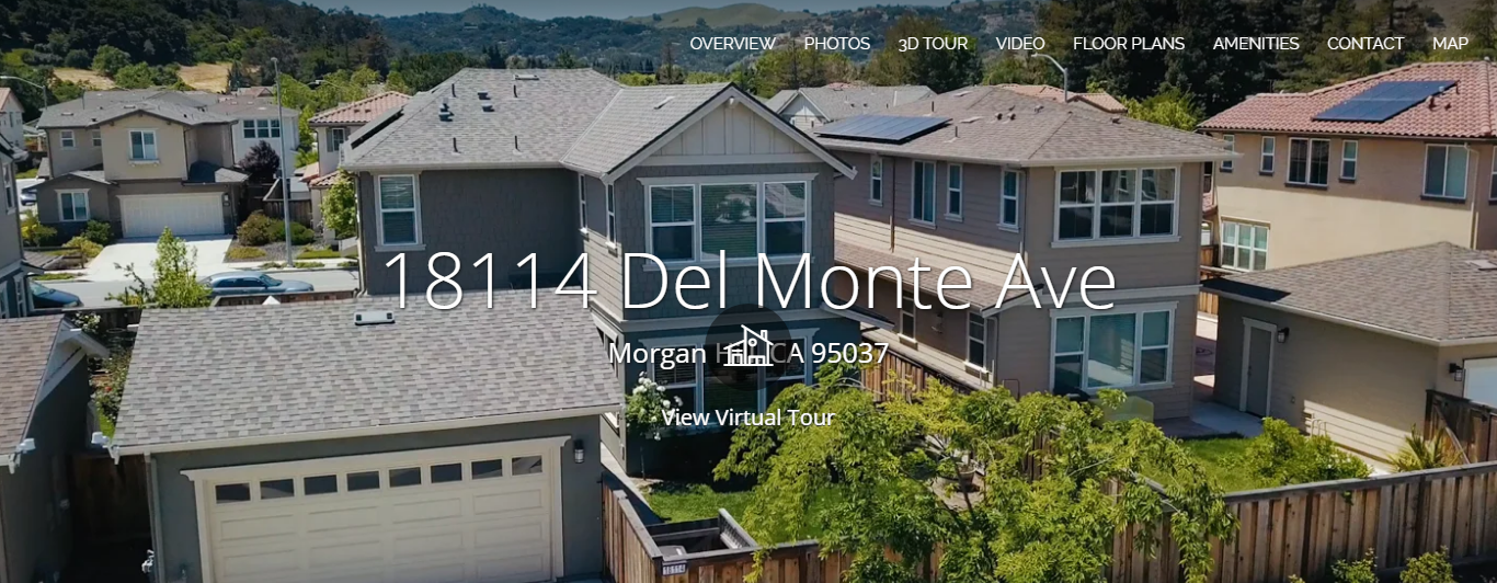 website of real estate listing