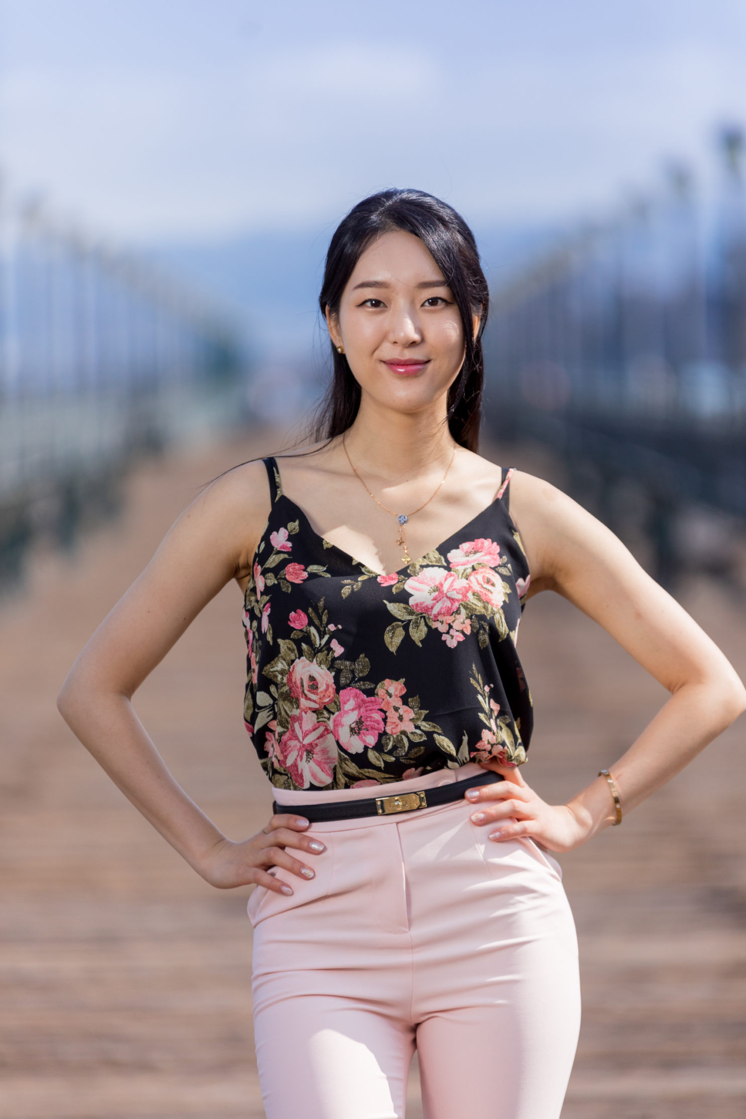 City lifestyle portrait